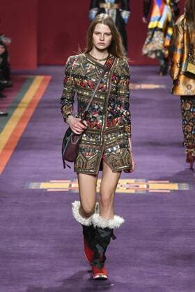 Bilder des Tages Milan woman s Fashion Week Fall Winter 2017 2018. Milano Moda donna , autunno inverno 2017 2018 . ETRO fashion show Pictured: Model  Copyright: xRiccardoxGiordanoxSickix xIPAx xFotosickix