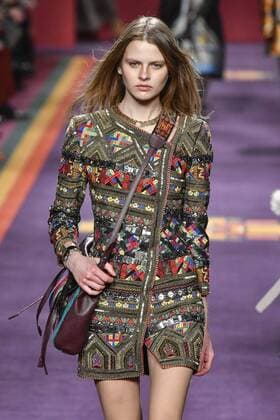 Milan woman s Fashion Week Fall Winter 2017 2018. Milano Moda donna , autunno inverno 2017 2018 . ETRO fashion show Pictured: Model  Copyright: xRiccardoxGiordanoxSickix xIPAx xFotosickix