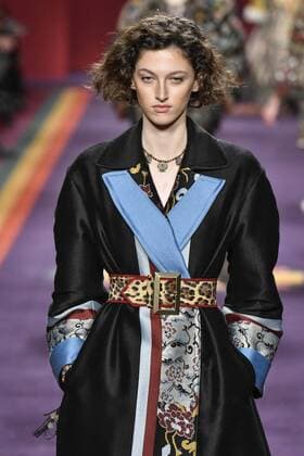 Milan woman s Fashion Week Fall Winter 2017 2018. Milano Moda donna , autunno inverno 2017 2018 . ETRO fashion show Pictured: Model  Copyright: xRiccardoxGiordanoxSickix xIPAx xFotosickix