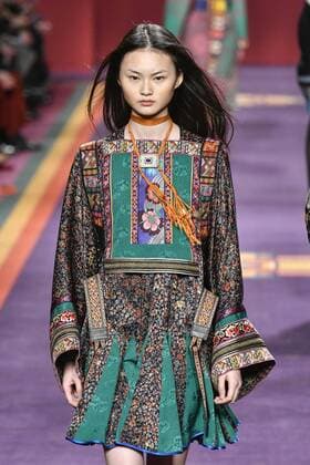 Milan woman s Fashion Week Fall Winter 2017 2018. Milano Moda donna , autunno inverno 2017 2018 . ETRO fashion show Pictured: Model  Copyright: xRiccardoxGiordanoxSickix xIPAx xFotosickix