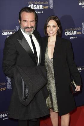 Filmpreis Cesar Jean Dujardin, Nathalie Pechalat - 42. Preisverleihung Cesar 2017 in Paris, Frankreich - 24 02 2017 JBAutissier Panoramic 