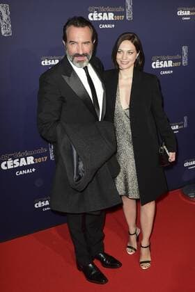 Filmpreis Cesar Jean Dujardin, Nathalie Pechalat - 42. Preisverleihung Cesar 2017 in Paris, Frankreich - 24 02 2017 JBAutissier Panoramic 