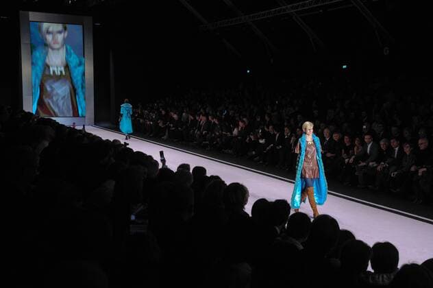 Italy:Fur Italy Milan fashion week F W women Fur Italy catwalk at Milan fashion week women F W 2017-2018.  GaetanoxxPiazzolla