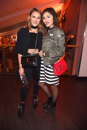Anna Maria Damm mit Schwester Katharina Damm Premiere von Robin Schulz - The Movie im Cinemaxx Dammtor in Hamburg am 24.02.2017