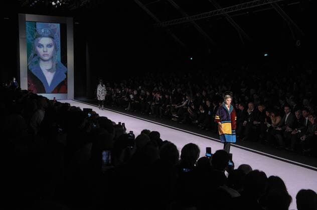 Italy:Fur Italy Milan fashion week F W women Fur Italy catwalk at Milan fashion week women F W 2017-2018.  GaetanoxxPiazzolla