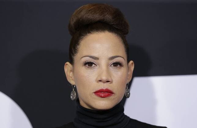 Elizabeth Rodriguez arrives on the red carpet at the Logan New York special screening at Rose Theater, Jazz at Lincoln Center on February 24, 2017 in New York City.  NYP20170224113 JOHNxANGELILLO