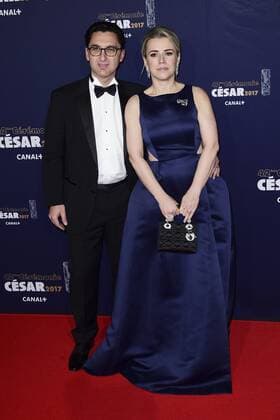 Maxime Saada mit Ehefrau - Photocall - 42. Preisverleihung Cesar 2017 in Paris, Frankreich - 24 02 2017 JBAutissier Panoramic 