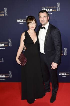 Arnaud Ducret mit Ehefrau Maurine Nicot - - 42. Preisverleihung Cesar 2017 in Paris, Frankreich - 24 02 2017 JBAutissier Panoramic 