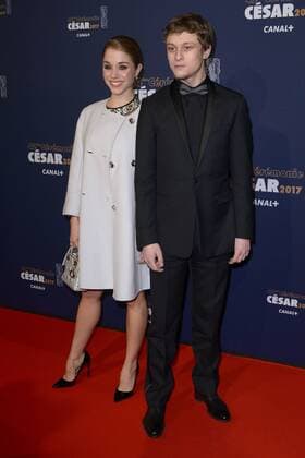 215851 Arnal-Degun Starface 2017-02-24 Paris France 42eme ceremonie des CESAR. Arrivees a la Salle Pleyel. 42th Cesar Ceremony. Arrivals on red carpet. Isaaz, Alice; Paradot, Rod  Copyright: xArnal-Degunx STAR_215851_006