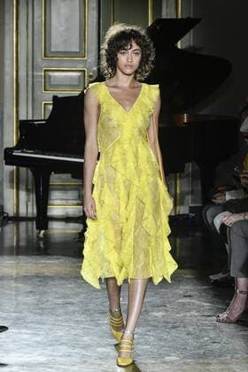 Milan woman s Fashion Week Fall Winter 2017 2018. Milano Moda donna , autunno inverno 2017 2018 .Blumarine fashion show Pictured: Model  Copyright: xRiccardoxGiordanoxSickix xIPAx xFotosickix