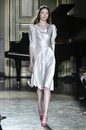 Milan woman s Fashion Week Fall Winter 2017 2018. Milano Moda donna , autunno inverno 2017 2018 .Blumarine fashion show Pictured: Model  Copyright: xRiccardoxGiordanoxSickix xIPAx xFotosickix