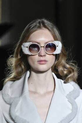 Milan woman s Fashion Week Fall Winter 2017 2018. Milano Moda donna , autunno inverno 2017 2018 .Blumarine fashion show Pictured: Model  Copyright: xRiccardoxGiordanoxSickix xIPAx xFotosickix