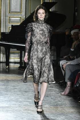Milan woman s Fashion Week Fall Winter 2017 2018. Milano Moda donna , autunno inverno 2017 2018 .Blumarine fashion show Pictured: Model  Copyright: xRiccardoxGiordanoxSickix xIPAx xFotosickix