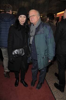 Shermin Langhoff und Gast Premiere Alles muss Glaenzen im Theater am Kudamm in Berlin am 25.02.2017
