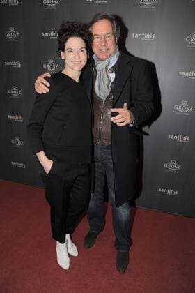 Bibiana Beglau,Nico Hofmann Premiere Alles muss Glaenzen im Theater am Kudamm in Berlin am 25.02.2017
