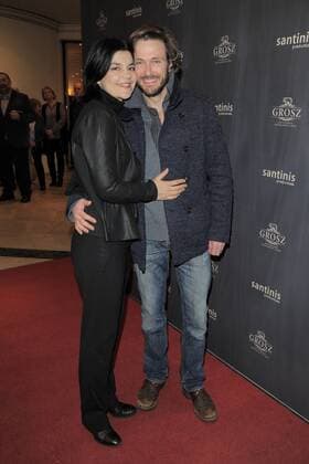 Jasmin Tabatabai, Andreas Pietschmann Premiere Alles muss Glaenzen im Theater am Kudamm in Berlin am 25.02.2017