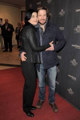 Jasmin Tabatabai, Andreas Pietschmann Premiere Alles muss Glaenzen im Theater am Kudamm in Berlin am 25.02.2017