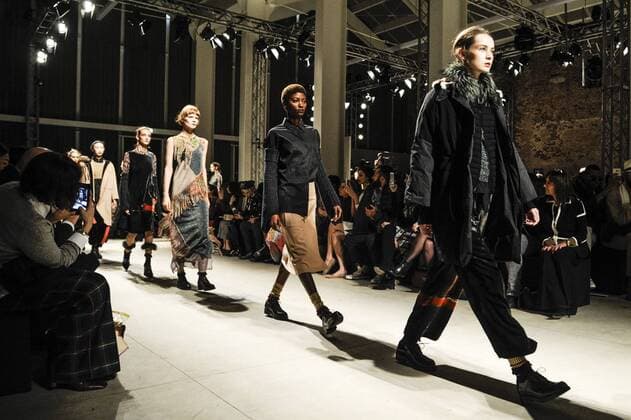 Italy: Cividini show as part of MFW Models walk the runway at the Cividini show during Milan Fashion Week Fall Winter 2017 18  GaetanoxPiazzolla