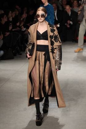 Milan woman s Fashion Week Fall Winter 2017 2018. Antonio Marras Fashionshow Pictured: Model  Copyright: xRiccardoxGiordanoxSickix xIPAx xFotosickix