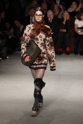 Milan woman s Fashion Week Fall Winter 2017 2018. Antonio Marras Fashionshow Pictured: Model  Copyright: xRiccardoxGiordanoxSickix xIPAx xFotosickix