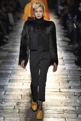 . 25 02 2017. Milan, Italy. Bottega Veneta show at Milan Fashion Week for Autumn Winter 2017.  xi-Imagesx IIM-14507-0002