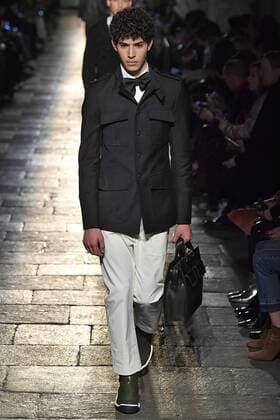 . 25 02 2017. Milan, Italy. Bottega Veneta show at Milan Fashion Week for Autumn Winter 2017.  xi-Imagesx IIM-14507-0019