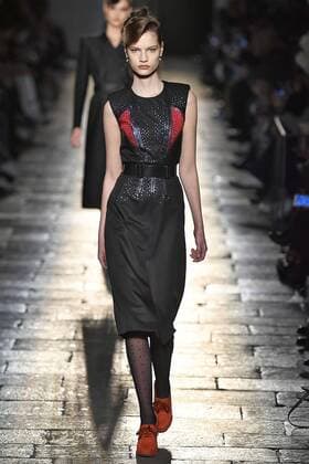 . 25 02 2017. Milan, Italy. Bottega Veneta show at Milan Fashion Week for Autumn Winter 2017.  xi-Imagesx IIM-14507-0023
