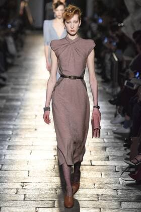 . 25 02 2017. Milan, Italy. Bottega Veneta show at Milan Fashion Week for Autumn Winter 2017.  xi-Imagesx IIM-14507-0047