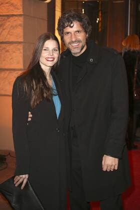 Petra Auer mit Gatte Pasquale Aleardi bei der Premiere des Theaterstücks Alles muss glänzen - The Homemaker im Theater am Kurfürstendamm. Berlin, 25.02.2017 Foto:xS.xGabschx xFuturexImage