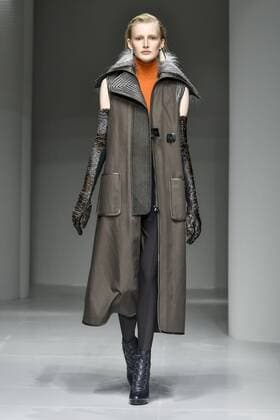 Milan woman s Fashion Week Fall Winter 2017 2018. Milano Moda donna , autunno inverno 2017 2018 . Salvatore Ferragamo Fashion show Pictured: Model  Copyright: xRiccardoxGiordanoxSickix xIPAx xFotosickix