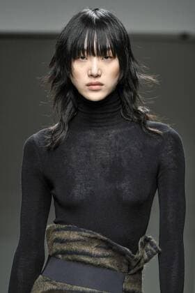 Milan woman s Fashion Week Fall Winter 2017 2018. Milano Moda donna , autunno inverno 2017 2018 . Salvatore Ferragamo Fashion show Pictured: Model  Copyright: xRiccardoxGiordanoxSickix xIPAx xFotosickix