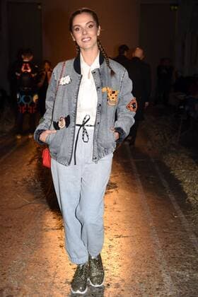 Milan woman s Fashion Week Fall Winter 2017 2018. Milano Moda donna , autunno inverno 2017 2018 . - Alessia Reato  Copyright: xSimonaxChiocciaxSickix xIPAx xFotosickix