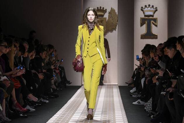 Milan woman s Fashion Week Fall Winter 2017 2018. Milano Moda donna , autunno inverno 2017 2018 . Trussardi fashion show Pictured: model  Copyright: xRiccardoxGiordanoxSickix xIPAx xFotosickix