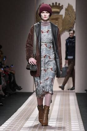 Milan woman s Fashion Week Fall Winter 2017 2018. Milano Moda donna , autunno inverno 2017 2018 . Trussardi fashion show Pictured: model  Copyright: xRiccardoxGiordanoxSickix xIPAx xFotosickix