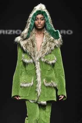 Milan woman s Fashion Week Fall Winter 2017 2018. Milano Moda donna , autunno inverno 2017 2018 . Maurizio Pecoraro fashion show Pictured: model  Copyright: xRiccardoxGiordanoxSickix xIPAx xFotosickix