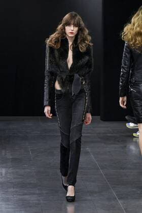 Milan woman s Fashion Week Fall Winter 2017 2018. Milano Moda donna , autunno inverno 2017 2018 . Moschillo fashion show Pictured: model  Copyright: xRiccardoxGiordanoxSickix xIPAx xFotosickix