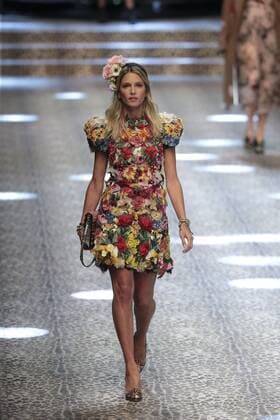 Milan woman s Fashion Week Fall Winter 2017 2018. D&G Fashion Show Pictured: model  Copyright: xSickix xIPAx xFotosickix