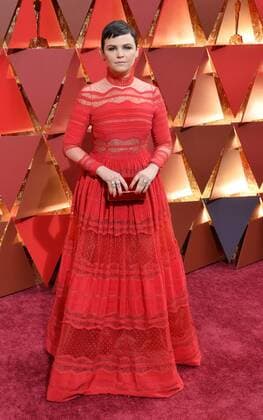 Actress Ginnifer Goodwin arrives on the red carpet for the 89th annual Academy Awards at the Dolby Theatre in the Hollywood section of Los Angeles on February 26, 2017.  LAP20170226687 JIMxRUYMEN