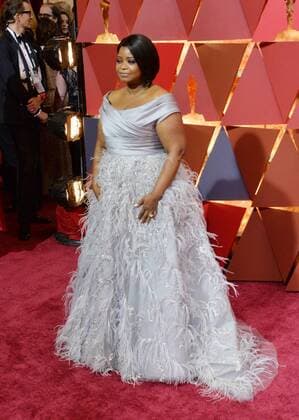 Actress Octavia Spencer arrives on the red carpet for the 89th annual Academy Awards at the Dolby Theatre in the Hollywood section of Los Angeles on February 26, 2017.  LAP20170226739 JIMxRUYMEN
