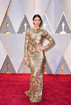 Jessica Biel arrives on the red carpet for the 89th annual Academy Awards at the Dolby Theatre in the Hollywood section of Los Angeles on February 26, 2017.  LAP2017022721 KEVINxDIETSCH