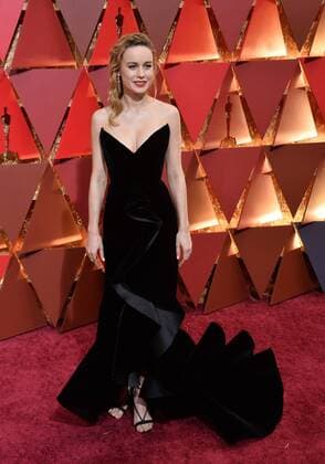 Actress Brie Larson arrives on the red carpet for the 89th annual Academy Awards at the Dolby Theatre in the Hollywood section of Los Angeles on February 26, 2017.  LAP20170226041 JIMxRUYMEN