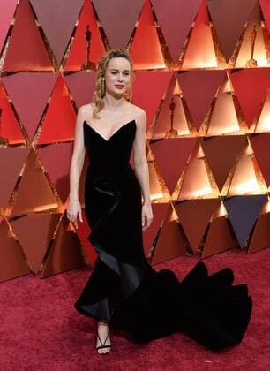 Actress Brie Larson arrives on the red carpet for the 89th annual Academy Awards at the Dolby Theatre in the Hollywood section of Los Angeles on February 26, 2017.  LAP20170226050 JIMxRUYMEN