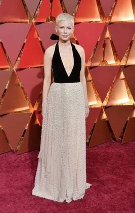 Actress Michelle Williams arrives on the red carpet for the 89th annual Academy Awards at the Dolby Theatre in the Hollywood section of Los Angeles on February 26, 2017.  LAP20170226787 JIMxRUYMEN