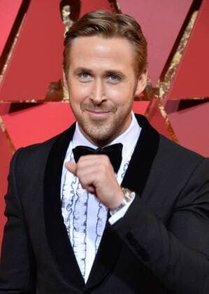 Actor Ryan Gosling arrives on the red carpet for the 89th annual Academy Awards at the Dolby Theatre in the Hollywood section of Los Angeles on February 26, 2017.  LAP20170226381 JIMxRUYMEN