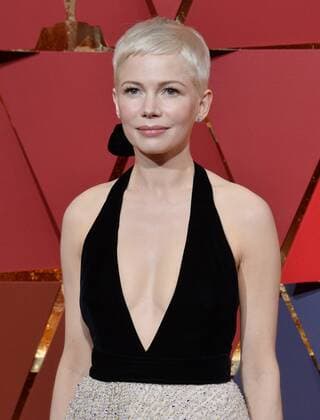 Actress Michelle Williams arrives on the red carpet for the 89th annual Academy Awards at the Dolby Theatre in the Hollywood section of Los Angeles on February 26, 2017.  LAP20170226789 JIMxRUYMEN