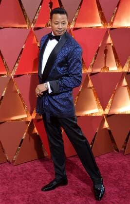 Actor Terrence Howard arrives on the red carpet for the 89th annual Academy Awards at the Dolby Theatre in the Hollywood section of Los Angeles on February 26, 2017.  LAP20170226881 JIMxRUYMEN