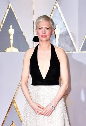 Michelle Williams arrives on the red carpet for the 89th annual Academy Awards at the Dolby Theatre in the Hollywood section of Los Angeles on February 26, 2017.  LAP2017022820 KEVINxDIETSCH