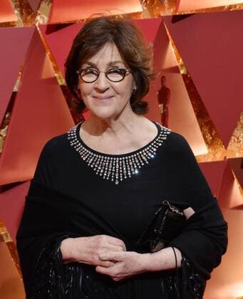 Costume designer Consolata Boyle arrives on the red carpet for the 89th annual Academy Awards at the Dolby Theatre in the Hollywood section of Los Angeles on February 26, 2017.  LAP20170226442 JIMxRUYMEN