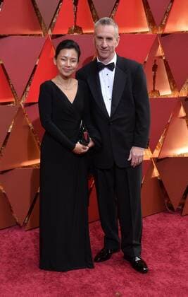 Sound Mixer Gary Summers (R) and guest arrive on the red carpet for the 89th annual Academy Awards at the Dolby Theatre in the Hollywood section of Los Angeles on February 26, 2017.  LAP20170226434 JIMxRUYMEN