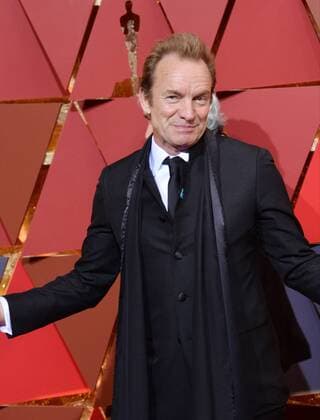 Musician Sting arrives on the red carpet for the 89th annual Academy Awards at the Dolby Theatre in the Hollywood section of Los Angeles on February 26, 2017.  LAP20170226950 JIMxRUYMEN